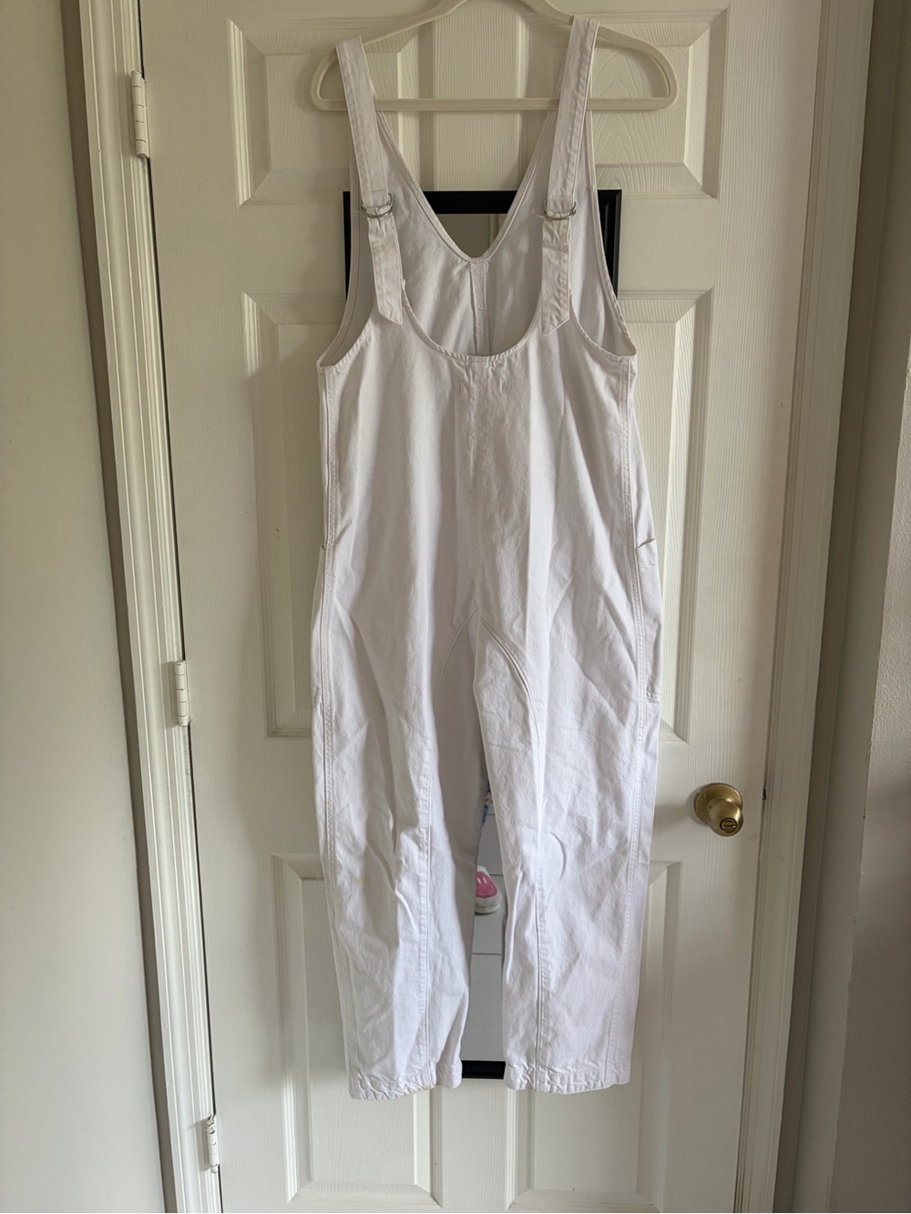 White High Roller Free People Overalls - Picture 4 of 9
